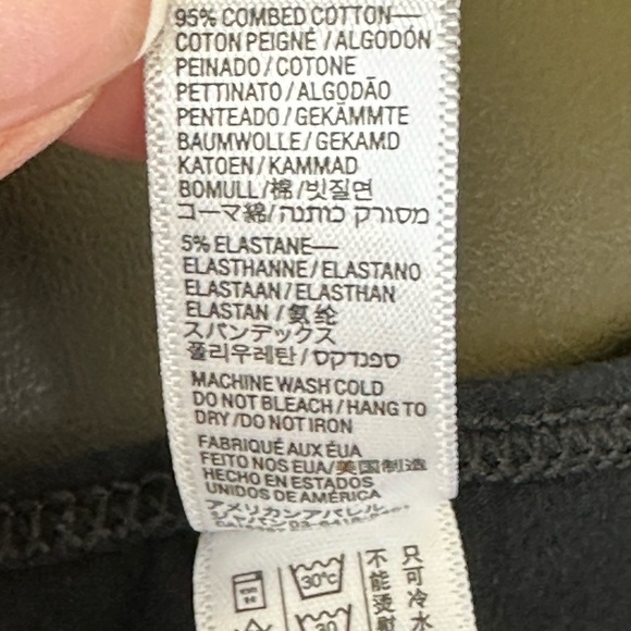 American Apparel Black Unitard Catsuit Jumpsuit Medium Bodycon Long Sleeve - Picture 8 of 16